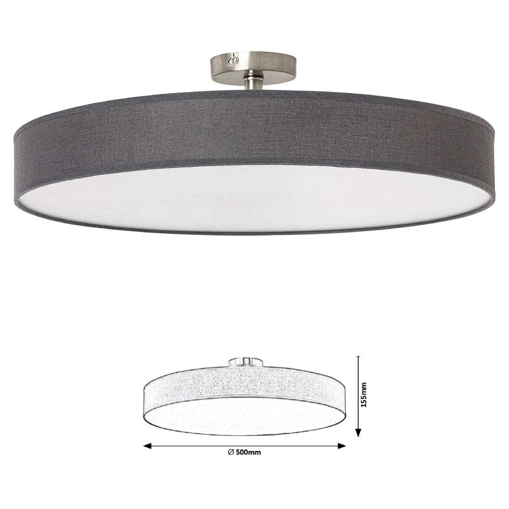 PLAF.LED HELIOS GRI 36W 3000K nu se mai fabrica