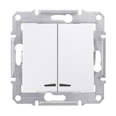 SEDNA INTR. DUBLU CU LED ALB SDN0300321