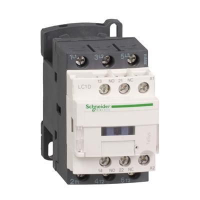 CONTACTOR 18A 3NO 24V DC lc1d18bd