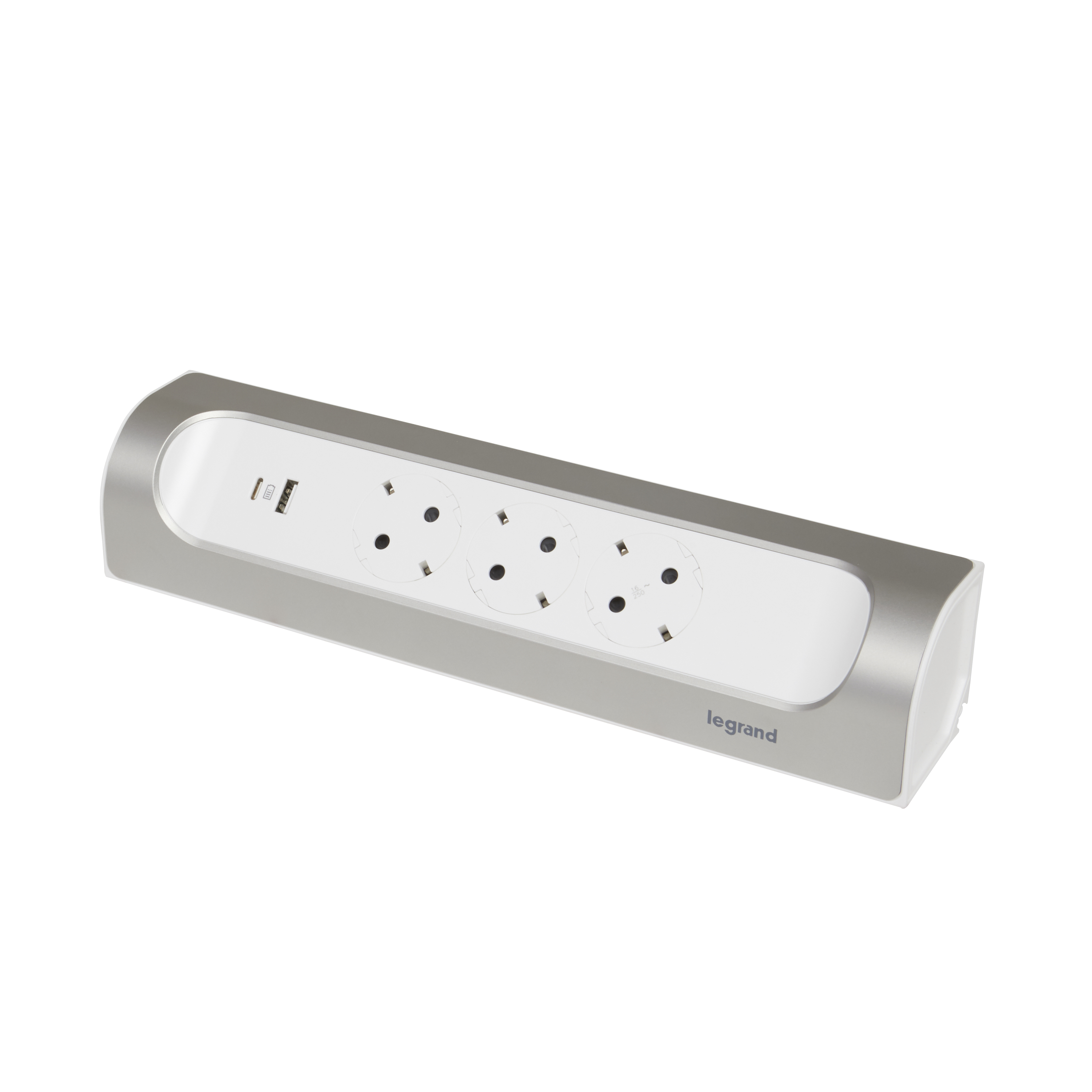 BLOC MULTIPRIZA UNGHIULAR 3X2P+T USB A+C