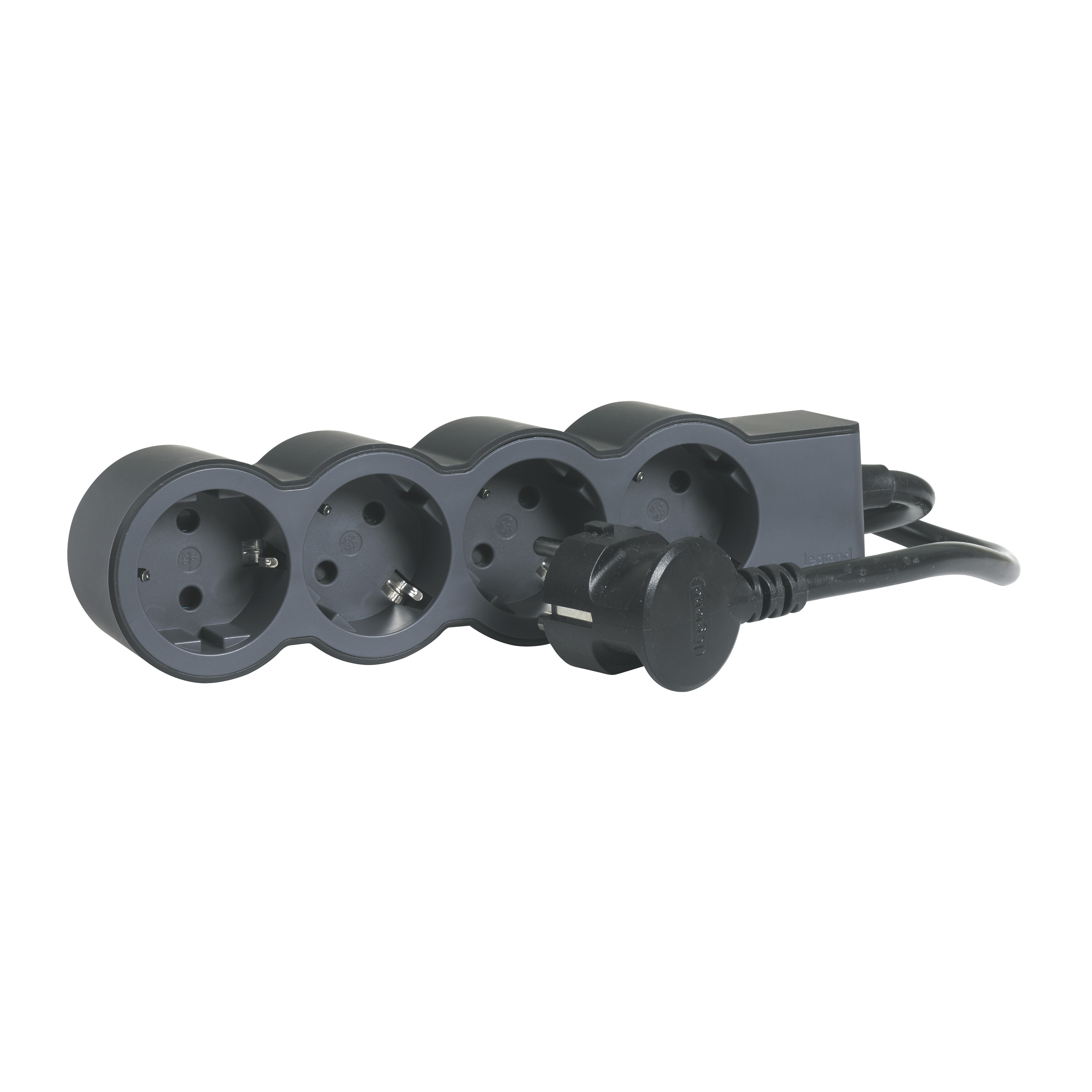 BLOC MULTIPRIZA 4X2P+T 1.5m NEGRU 694553