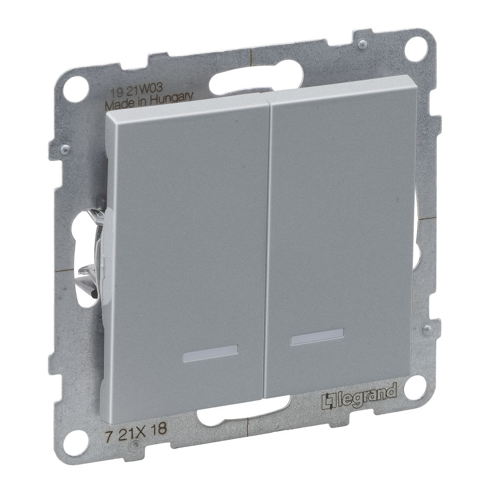 SUNO INTR CAP SCARA DUBLU LED ALUMIN 721318