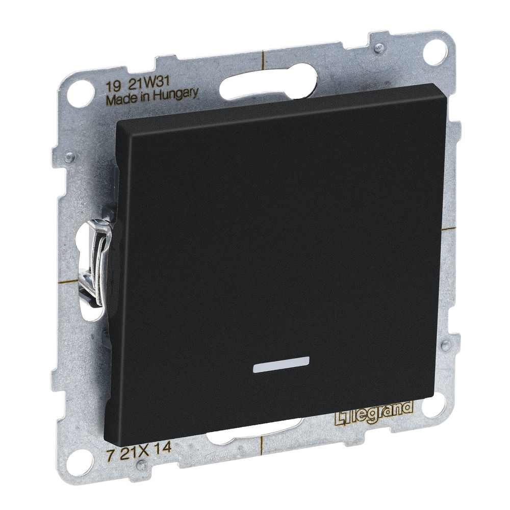 SUNO INTR. SIMPLU LED NEGRU 721414