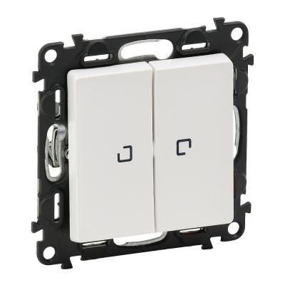 VALENA LIFE INTR. DUBLU CU 2XLED 10A 752128