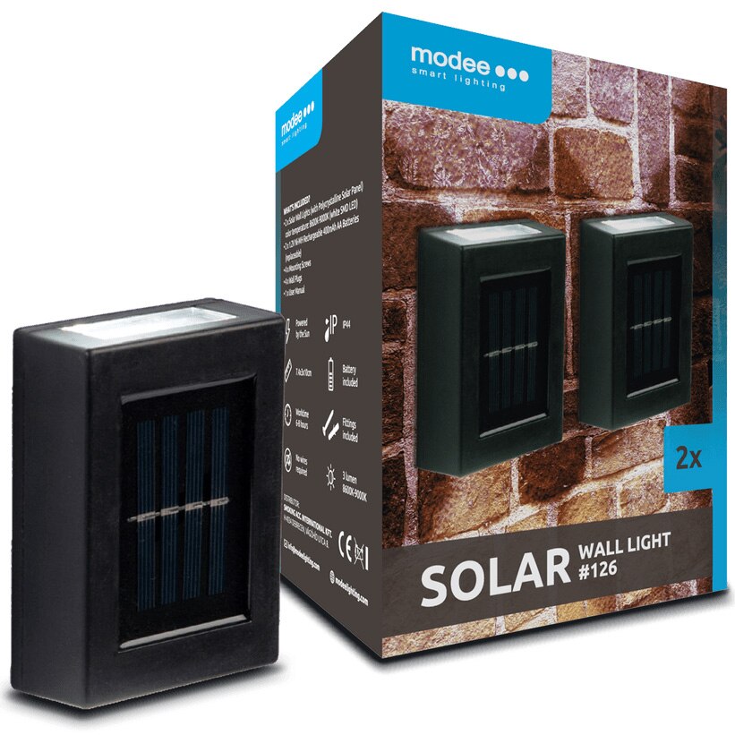PRIOECTOR SOLAR DE PERETE 3LM LRECE LEDSC-WS126-MDE