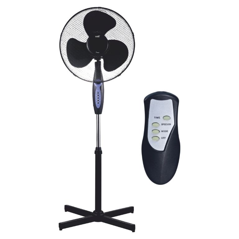 VENTILATOR PICIOR TELECOM 43CM 45W FAN-STAND-FREEZE-WL
