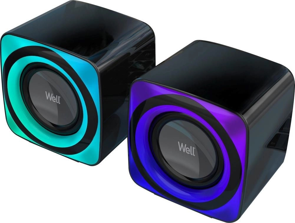 BOXE SISTEM WELL 2.0 18W RGB BLUETOO SPKR-MM2.0-BRW01-WL