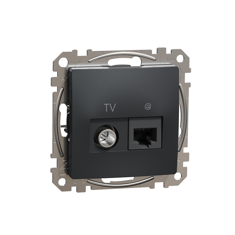 SEDNA NOU PRIZA TV+RJ45 CAT6 UTP AN SESDD114469T