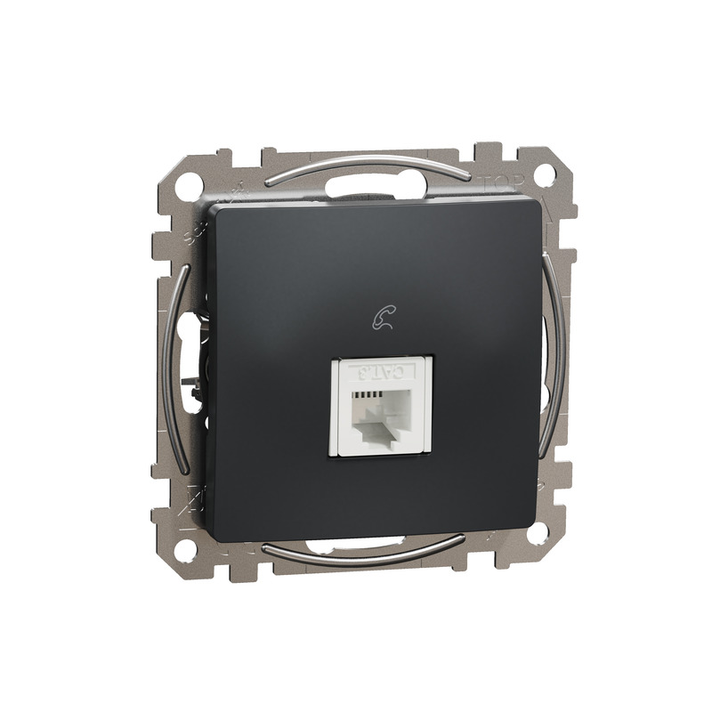 SEDNA NOU PRIZA TELEFON ANTRACIT SDD114491