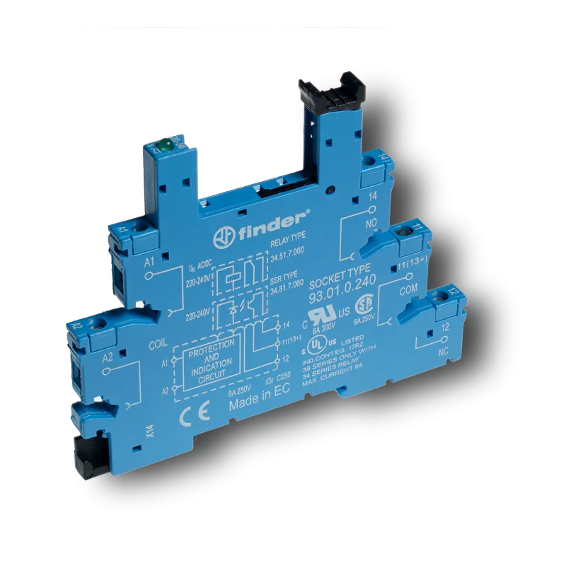 SOCLU RELEU CU BORNE 93010024