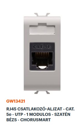 CHORUS PRIZA UTP RJ45 CAT. 5e BEJ GW13421