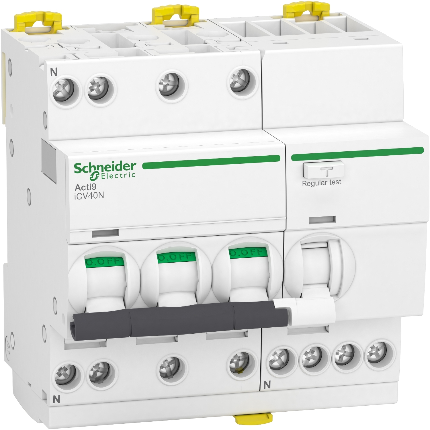 DISJ.DIF.3P+N C 25A RCBO 30mA AC 6KA A9DE3725