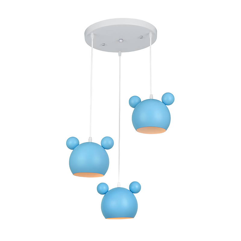 LUSTRA MICKEY 3XE27 ALBASTRU 955MICKEY3/B