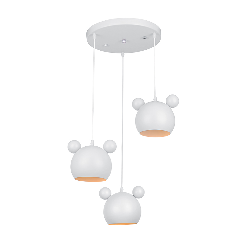 LUSTRA MICKEY 3XE27 ALB 955MICKEY3/WH