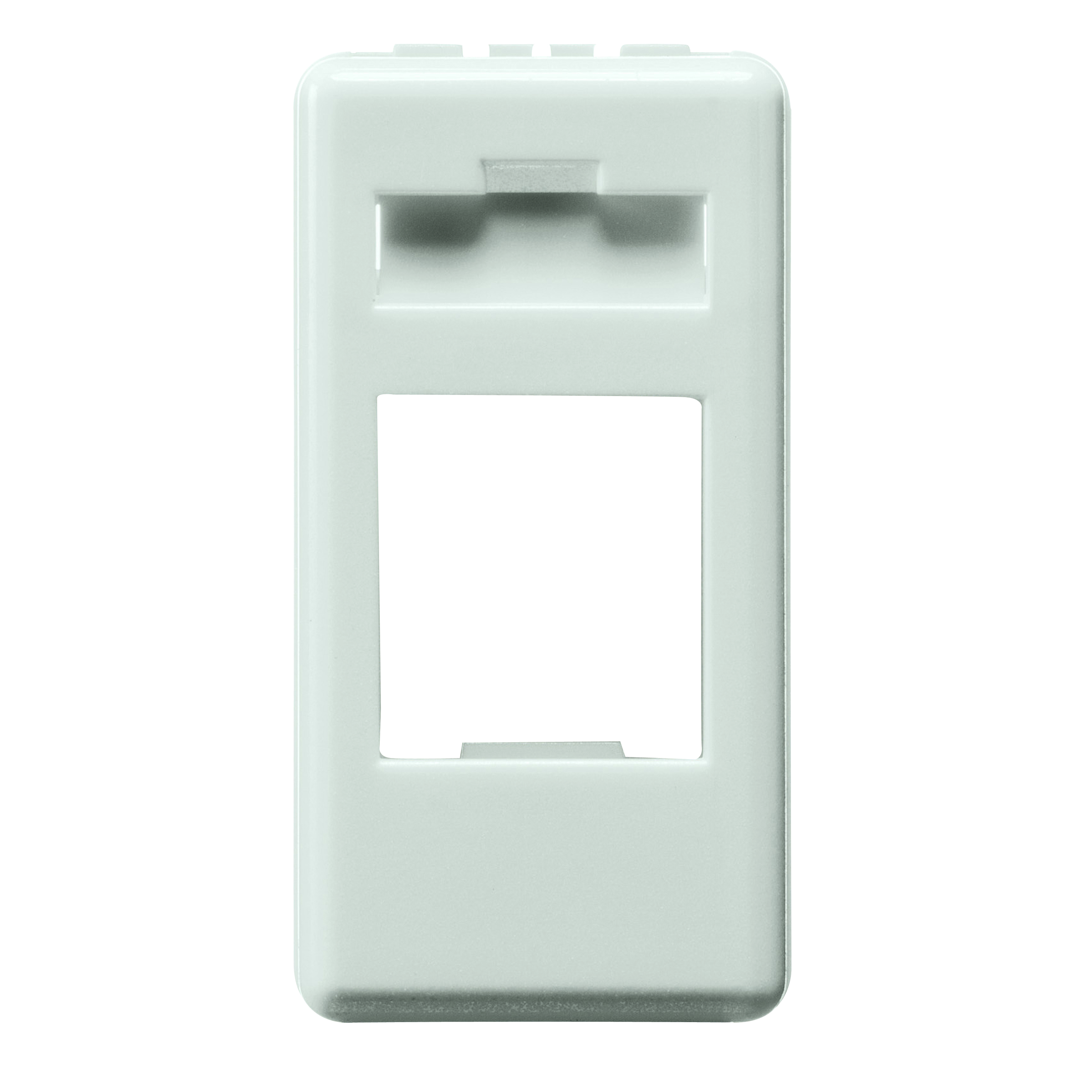 SYSTEM SUPORT RJ45CAT5 1MOD ALB APARATAJ MODULAR
