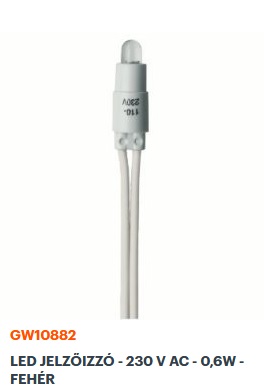 CHORUS LED ALB 0,6W SEMNALIZARE