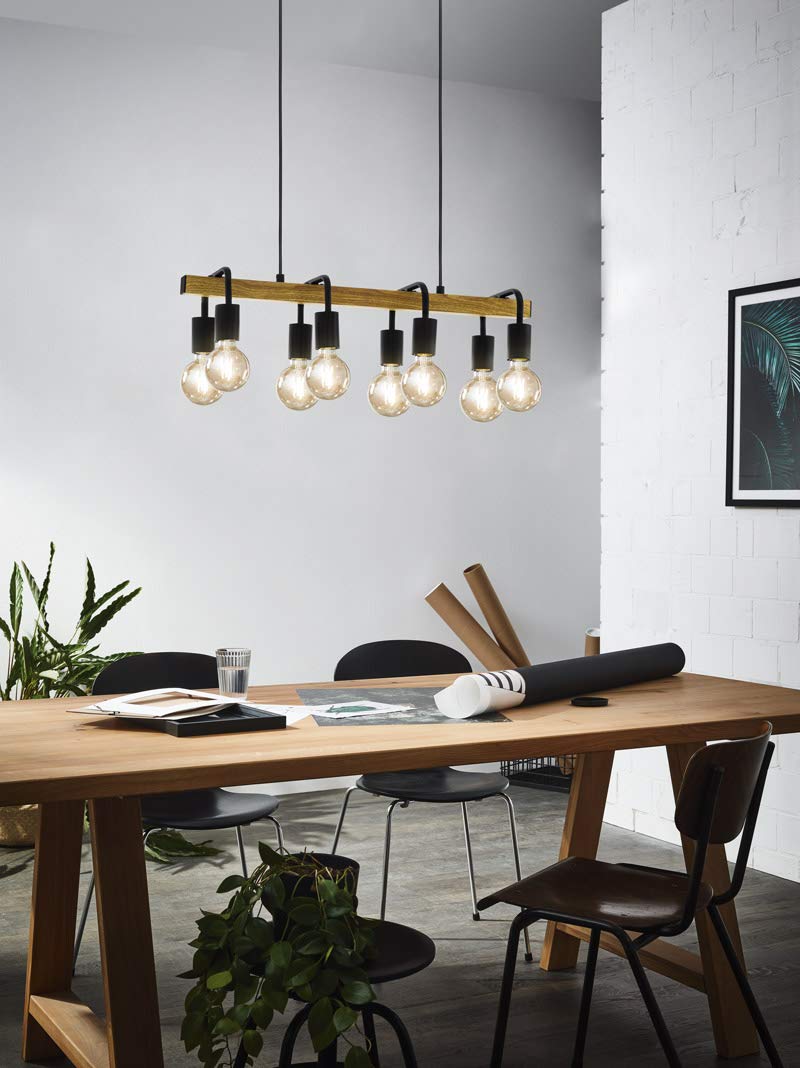 LAMPA ERRIBERA 8X40W E27 OTEL 43316