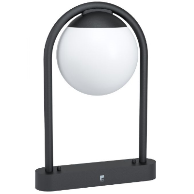 STALP EXTERIOR PRATA 450MM E27 1X28W IP44