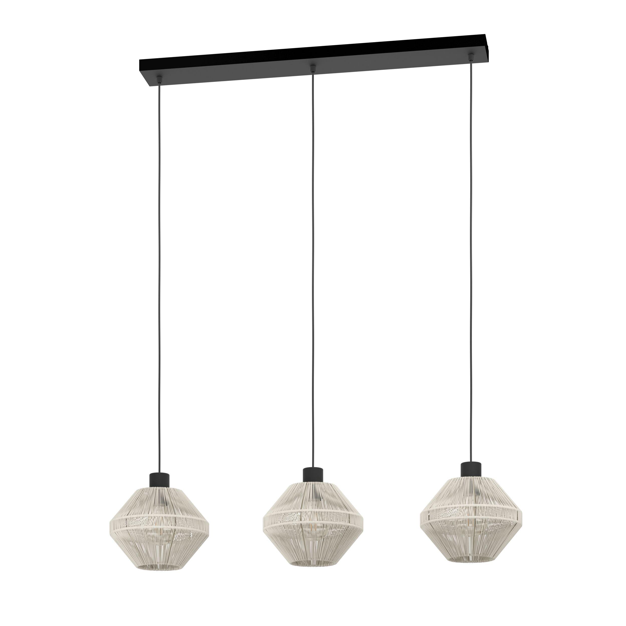 PENDUL MIDSUMER 3X40W E27 CREM 44001