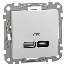 SEDNA NOU PRIZA USB A+C21W ALM SDD111405