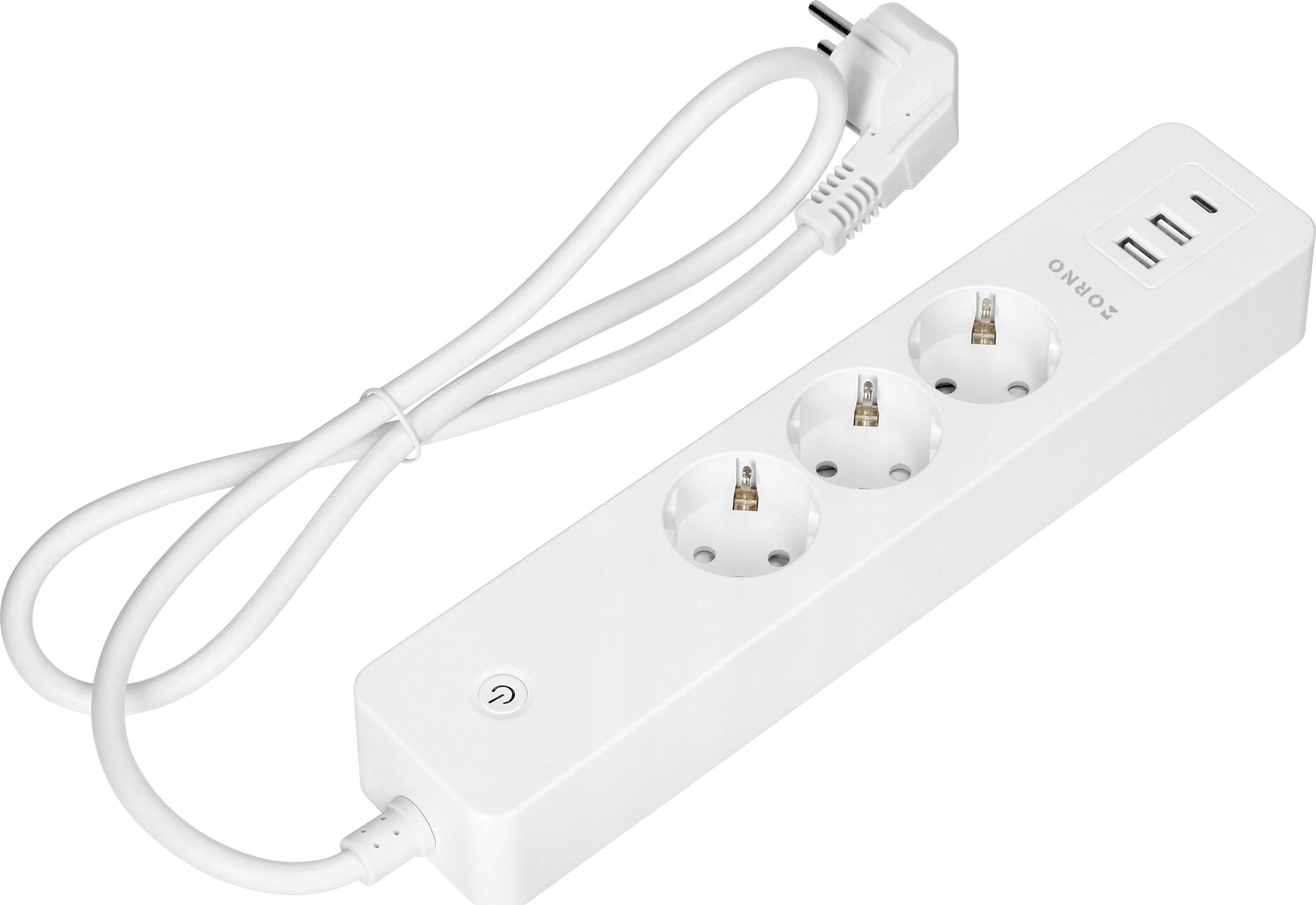 PRELUNGIROR SMART TUYIA 3P, 2USB 1.8 OR-SH-17520(GS)/W