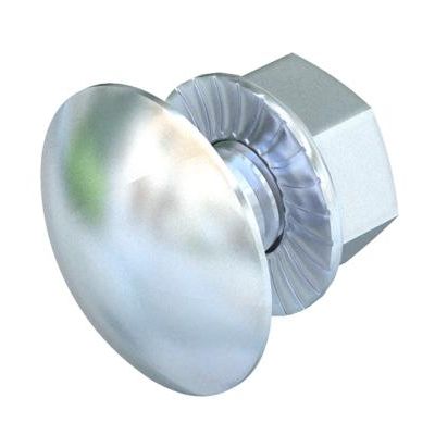 SURUB CAP ROTUND CU PIULITA M6X12