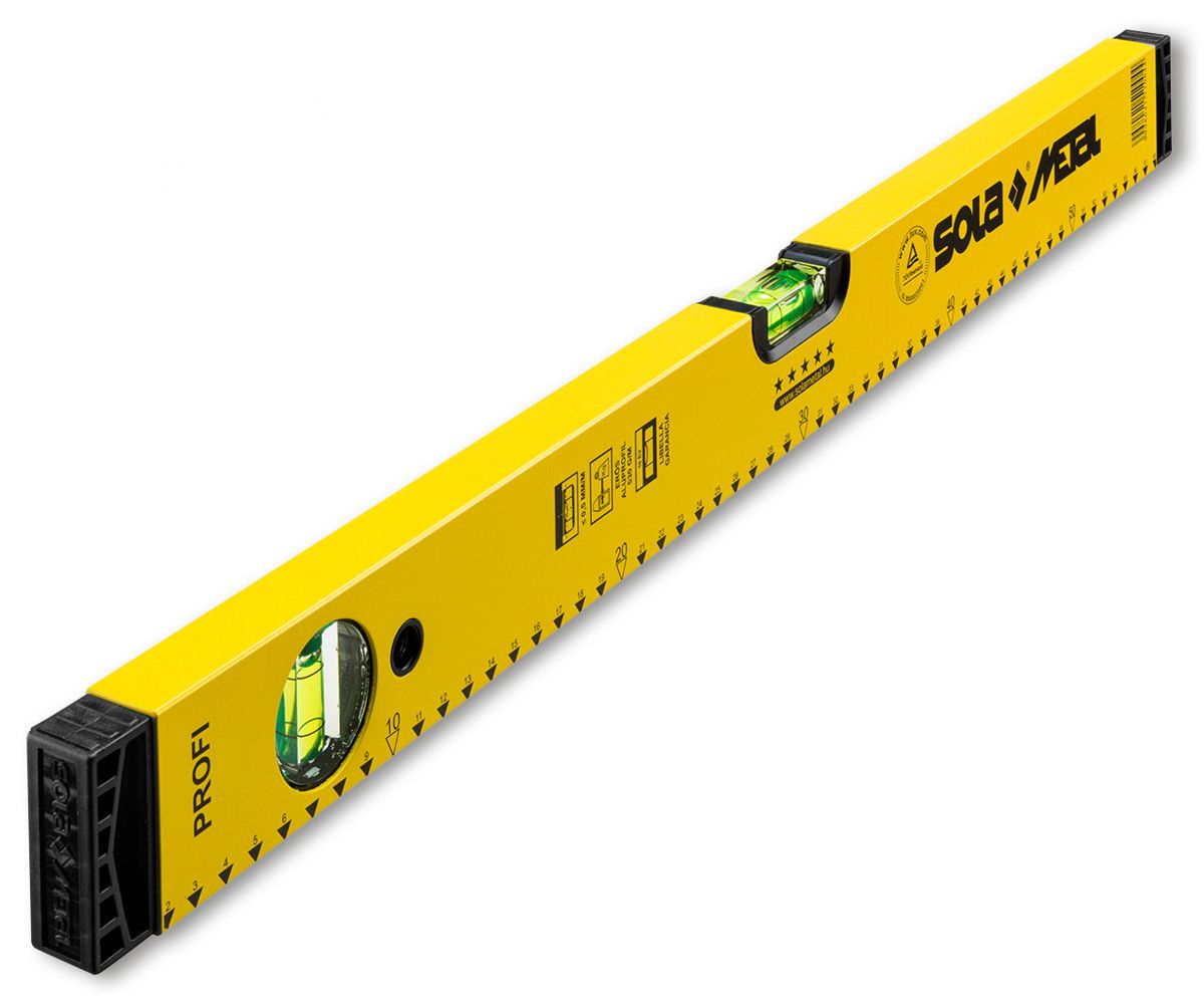 NIVELA SOLA-METAL 600MM ALU GALBEN 695008sm