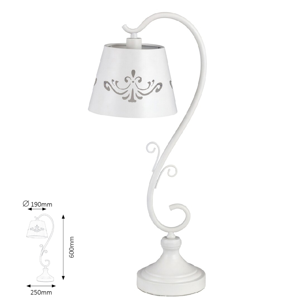 VEIOZA ANNA ALB E14 40W