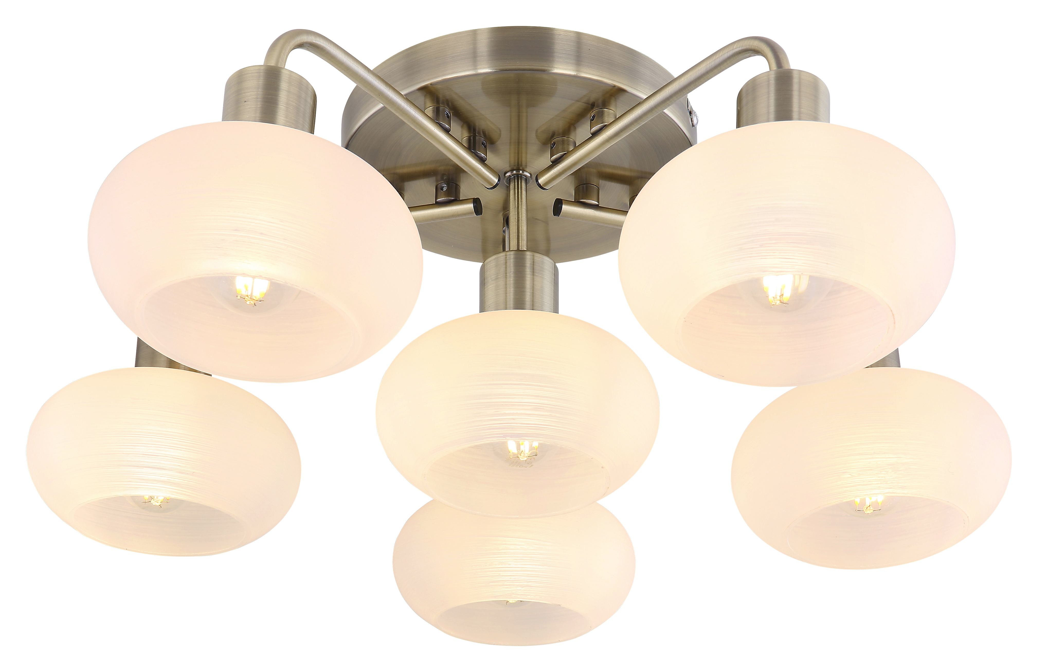 LUSTRA SORINA E14X6 ALAMA IP20 INCLUDE T.VERDE 0.80RON+TVA/BUC