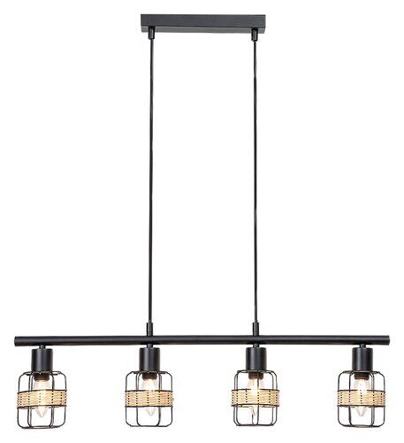 LUSTRA INDIANA 4XE14 NEGRU 5284