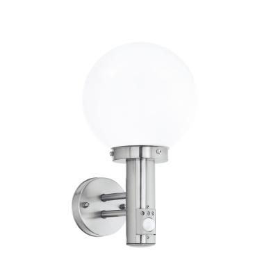APLICA NISIA 60W E27+SENZ IP44 INOX*