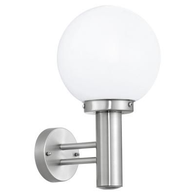 APLICA EXTERIOR NISIA 60W E27 IP44 INOX