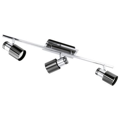 SPOT LED DAVIDA NEGRU GU10 3X5W