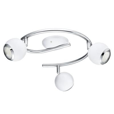SPOT LED 3X2.5W GU10 ALB/CROM