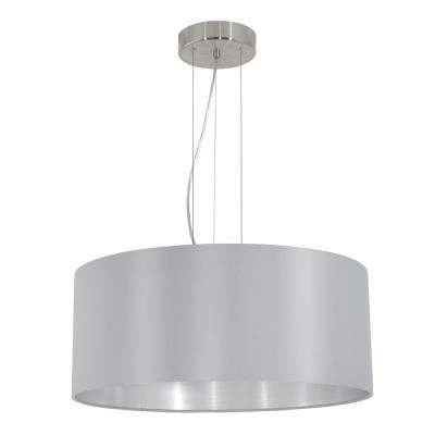 PENDUL MASERLO E27 3x60W GRI