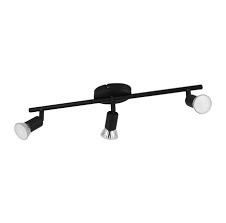 SPOT BUZZ GU10 3x3W NEGRU