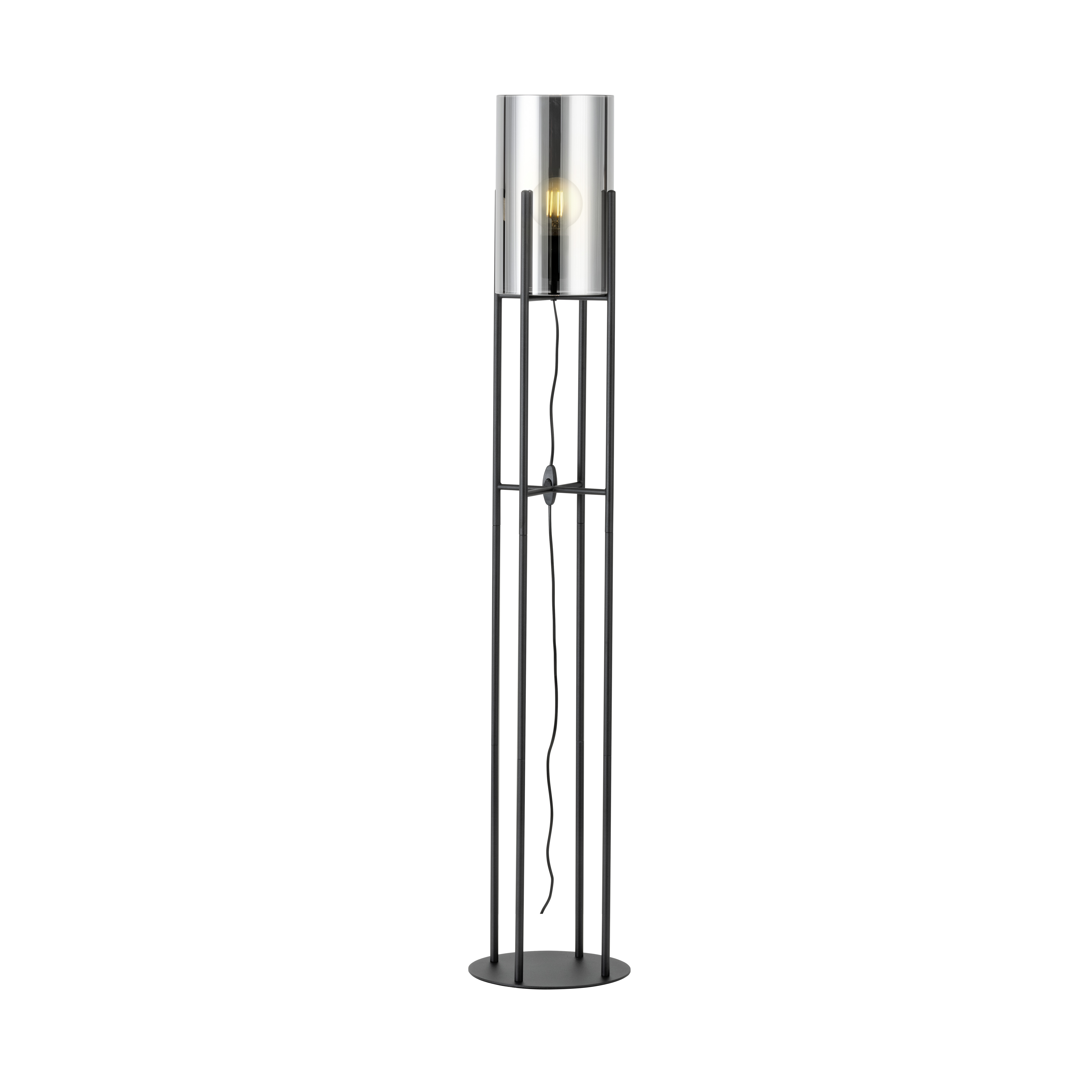 LAMPADAR 1X60 E27 NEGRU GLASTONBURY 43142
