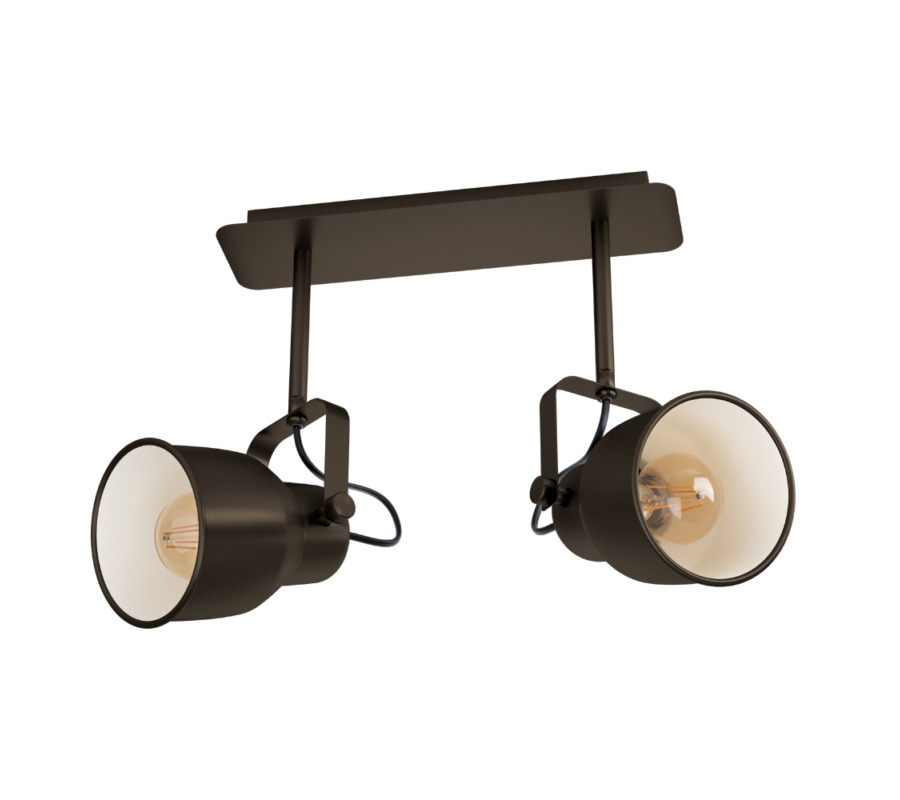 APLICA MITCHLEY E27 2X40W BZ-CREM* 43386