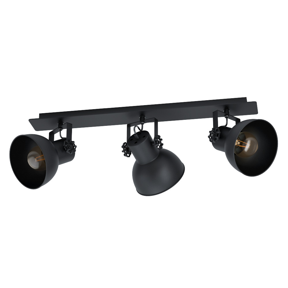 APLICA BARNSTAPLE 3XE27 NEGRU