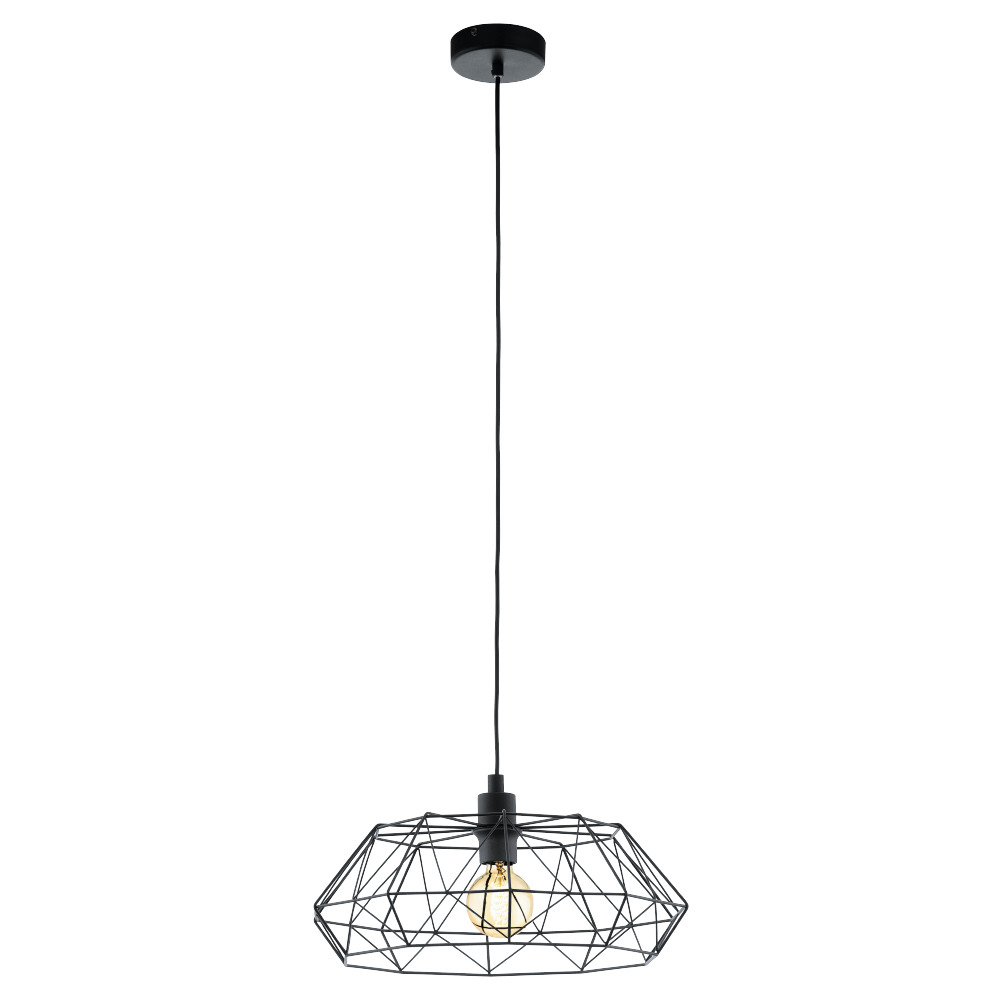 PENDUL CARLTON 2 1XE27 NEGRU