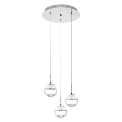 LUSTRA LED 3 BECURI CROM/CLAR  MONTO 93709