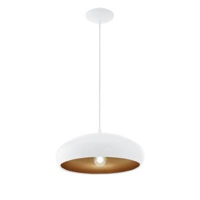 PENDUL MOGANO E27 ALB-CU