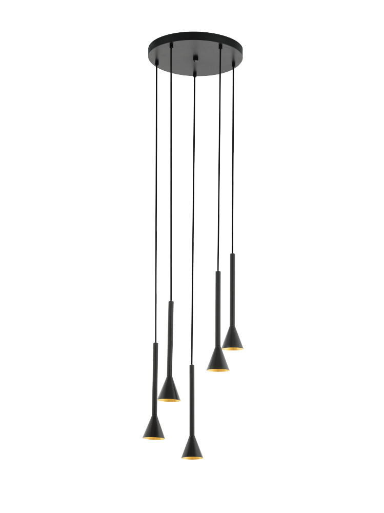 PENDUL CORTADERAS 5x5W GU10 LED