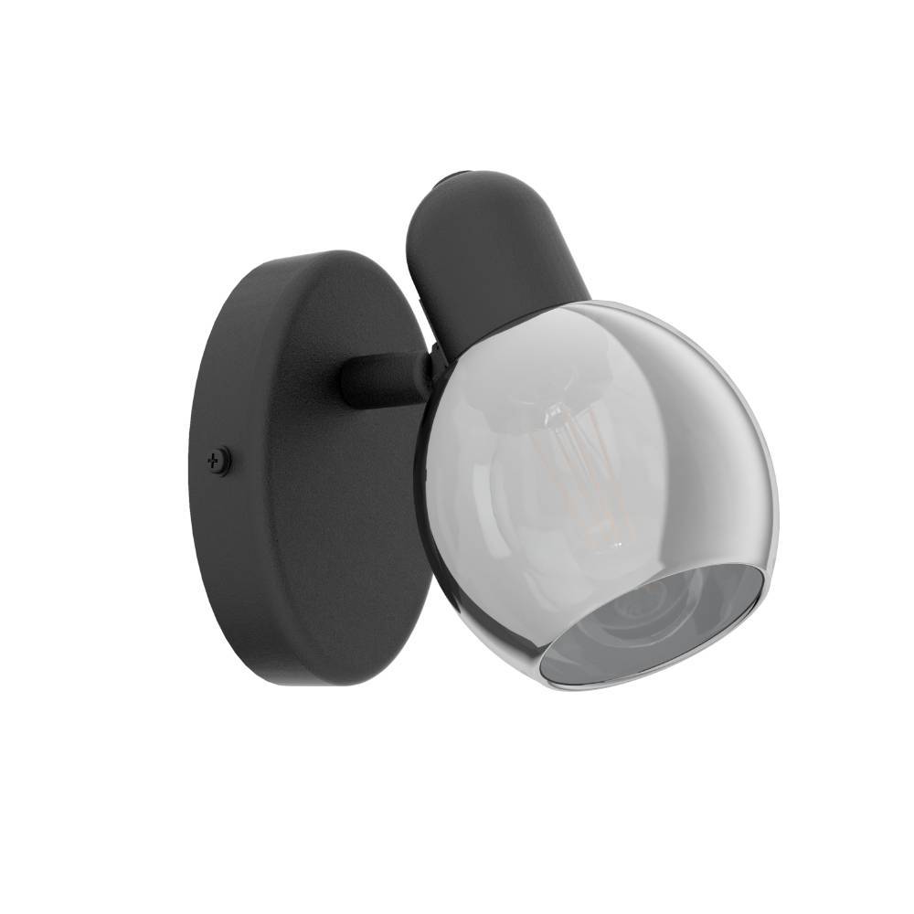 SPOT POLLICA 1XE14 NEGRU FUMURIU