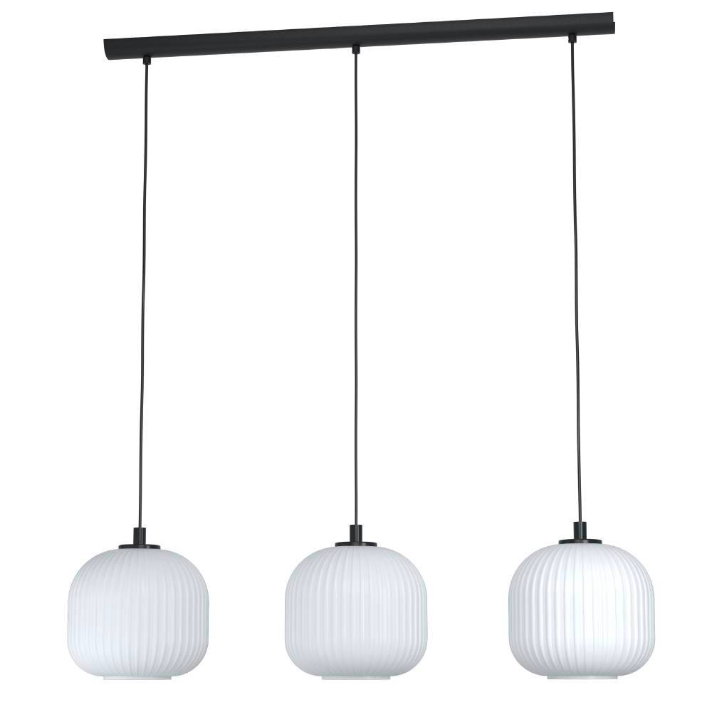 PENDUL MATUNALLE 3XE27 STICLA ALB