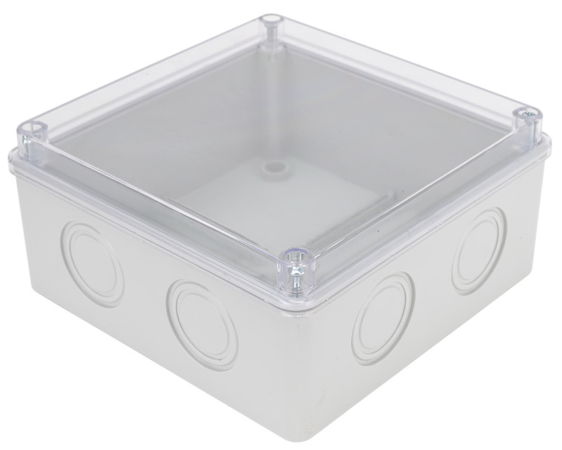 DOZA CAPAC TRANSPARENT 150×150×70 IP MED15157T