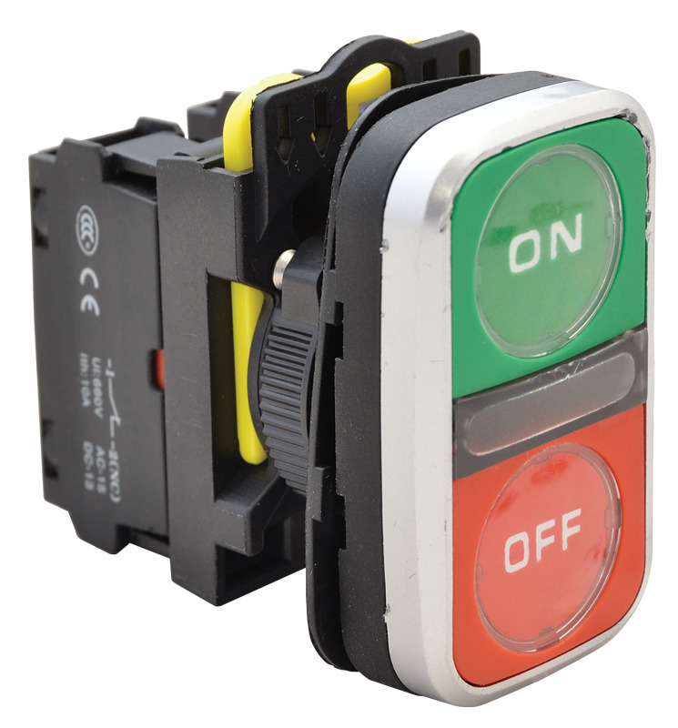 BUTON ON-OFF VERDE-ROSU 1ND+1NC+BEC NYG3-DL2