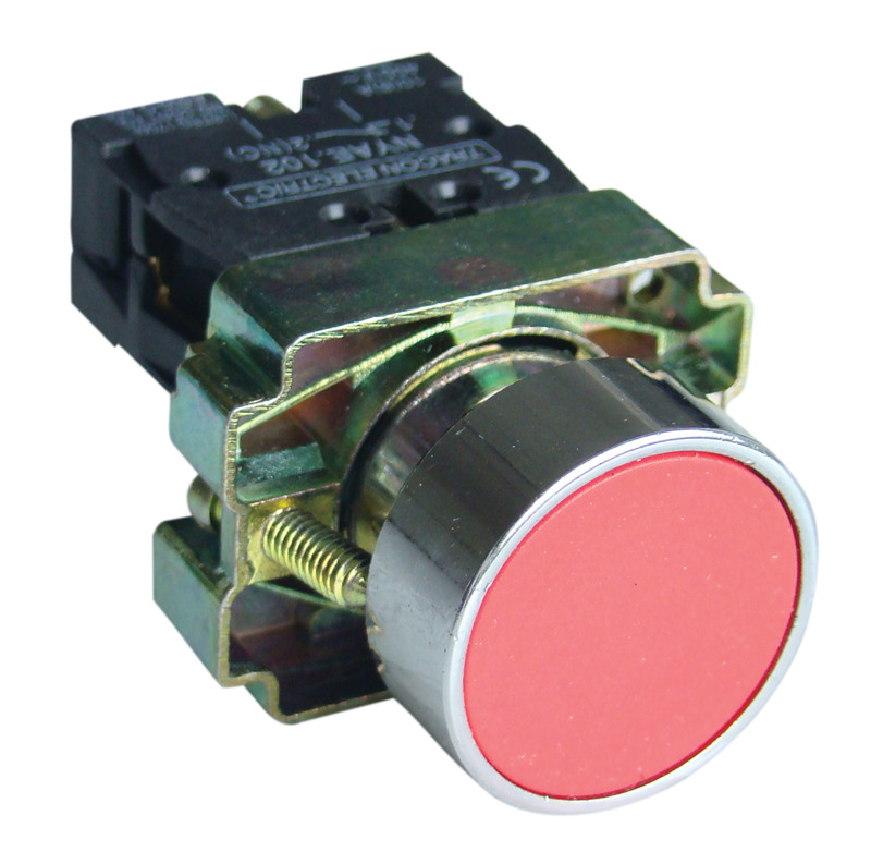 BUTON COMANDA 1NI 3A 230V IP42  ROSU