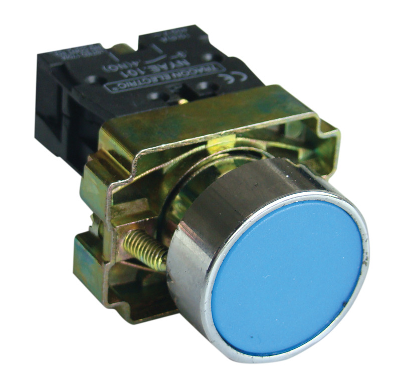 BUTON COMANDA 1NI 3A 230V IP42  ALBASTRU
