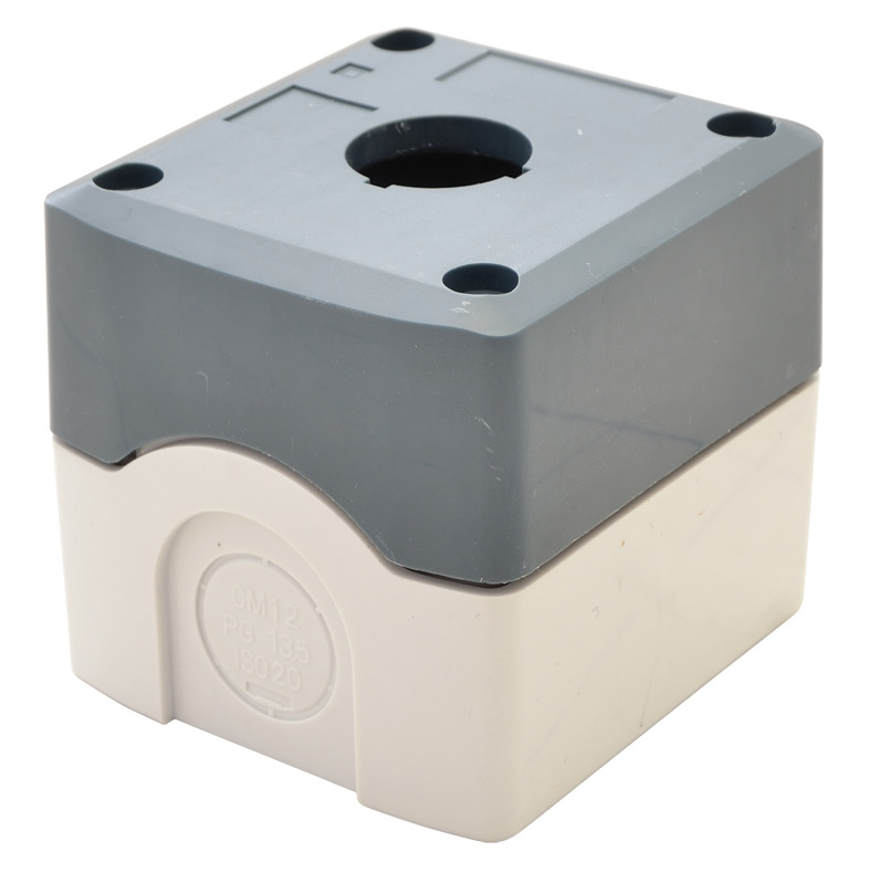 CARCASA PENTRU 1 BUTON D22.5 2XPG13.5  IP65 GRI